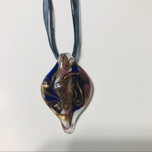 Beautiful Marano glass pendant necklace